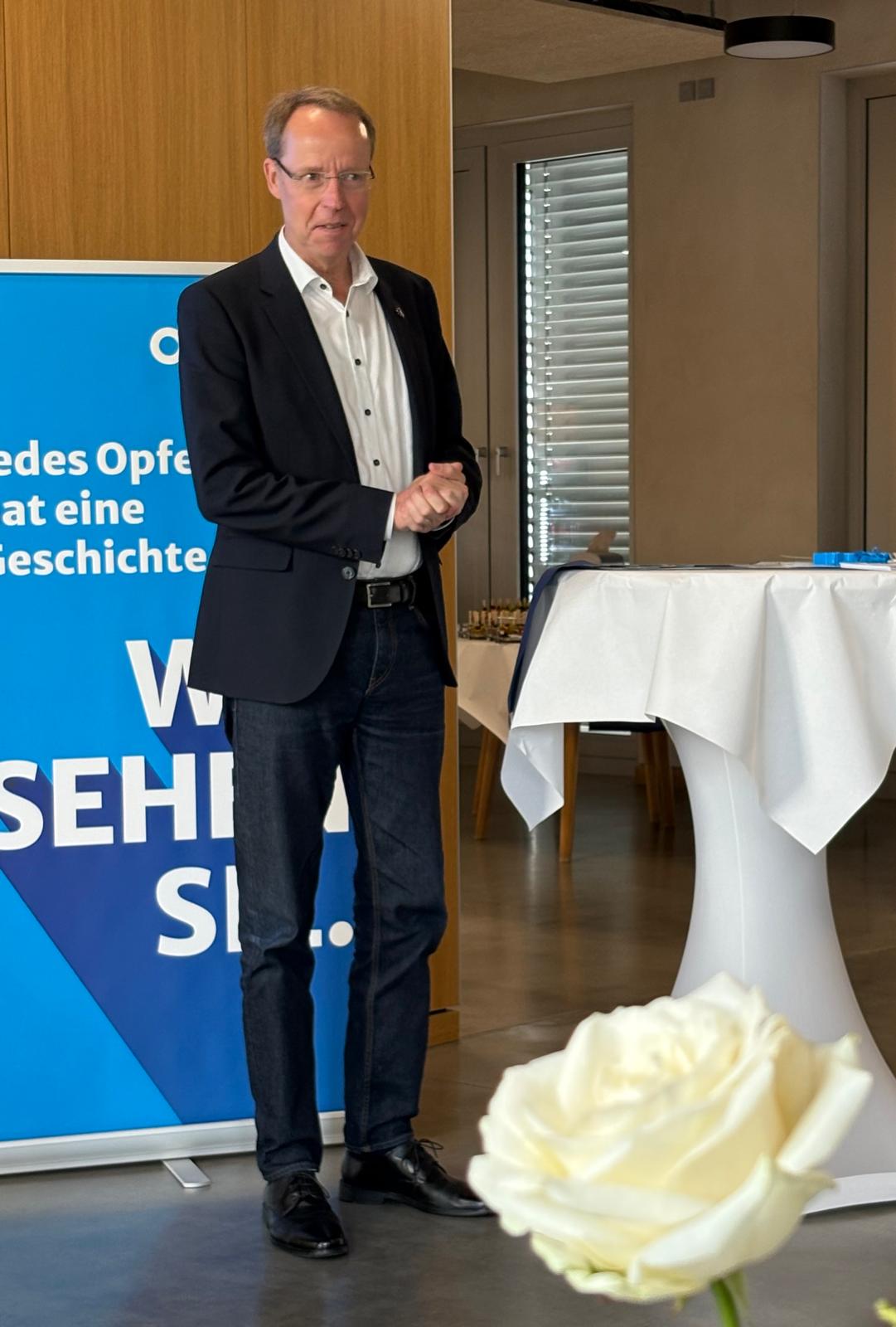 Staatssekretär aus dem Innenministerium Dr. Christian Frenzel